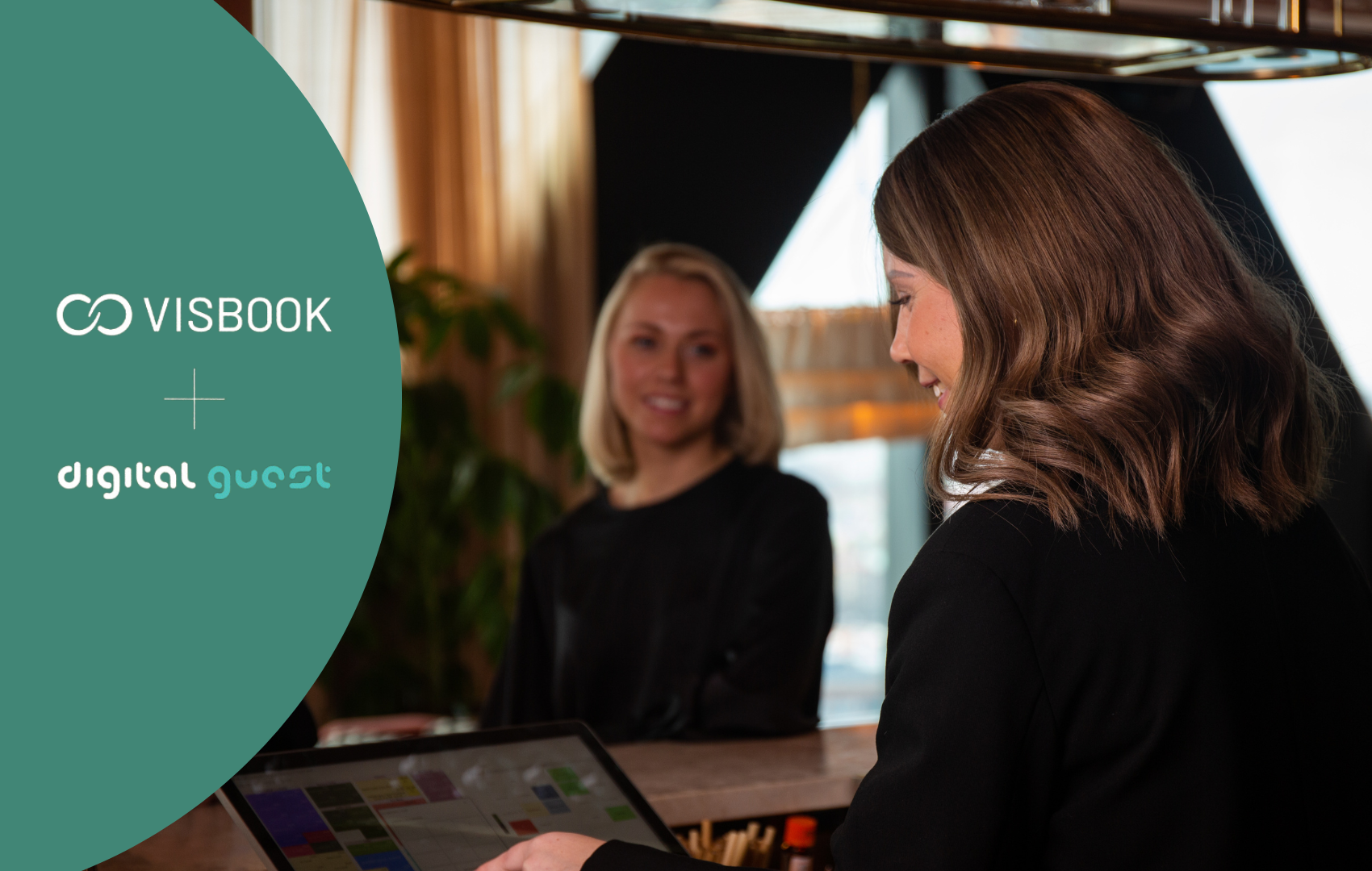 VisBook og DigitalGuest lanserer en 2-veis integrasjon for å løfte hotellets daglige drift til neste nivå.-img